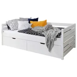 TiCAA Sofabett Naomi 120x200 cm mit Schubkästen von TiCAA