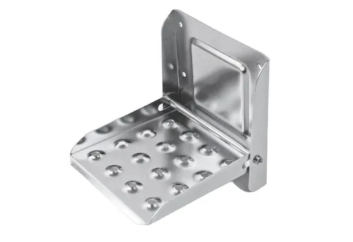 APT PKW-Anhänger Klapptritt für Anhänger – Verzinkter Stahl, 195 x 170 mm, bis 150 kg b, k.A.