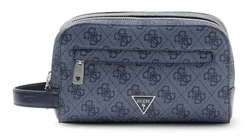 Guess Kulturbeutel Necessaire in Blue Denim in blau von GUESS