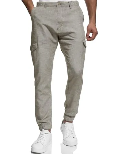 Produktbild Indicode Leinenhose Booth mit 6 Taschen