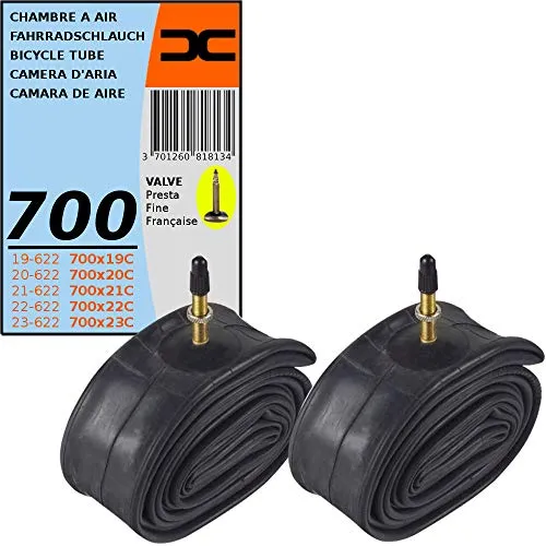 cyclingcolors Fahrradschlauch, 700 x 19/23 C (19/23-622)