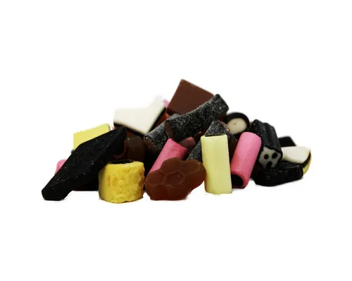 Fruchtgummi Bären & Co. Süßigkeit, Lakritz Mix bunter Mix aus Lakritz Sorten salzig süß würzig 300g