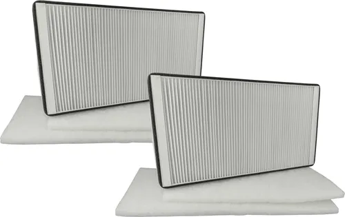 vhbw Filterset Ersatz für Helios 00039, 00042 für Lüftungsgerät - Luftfilter (6 Stück)