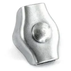 DQ-PP Drahtseilklemme DQ-PP 50 x SEILKLEMME SIMPLEX 2-8mm verzinkt, Stahlseil, Drahtseil 4