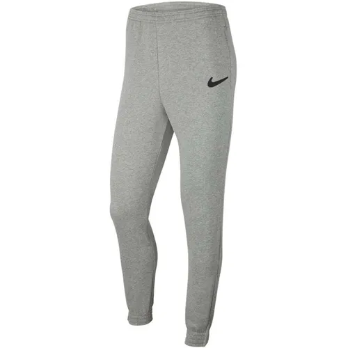 Nike Park Hose - grau - Trainingshose aus weichem Fleece für bequemen Schutz beim Sport. Mit Bündchen an den Knöcheln für optimale Bewegungsfreiheit und Reißverschlusstaschen für Essentials.