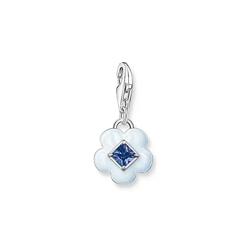 Thomas Sabo Charm 1916-496-1 - Eleganter Silber-Charm - Clasp Charms für Damen, aus hochwertigem 925er Silber, perfekt für die individuelle Gestaltung Ihres Schmuckstücks.