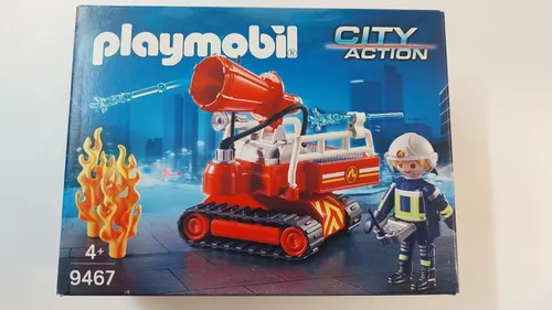Playmobil City Action 9467 Feuerwehr Löschroboter