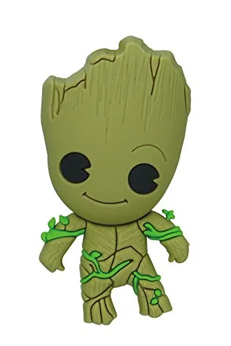 Marvel Guardians of The Galaxy Groot 3D-Schaumstoff-Magnet, Mehrfarbig, 7,6 cm