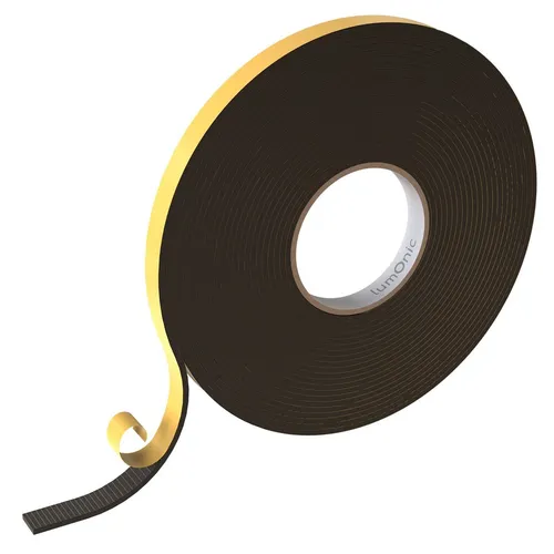 10m EPDM Dichtband 15mm x 4mm Selbstklebend Fenster Türen Dichtungsband Fassade