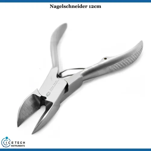 Nagelzange Fußnagelzange PROFI SERIE 12cm Pediküre NEU Edelstahl Nagelschere