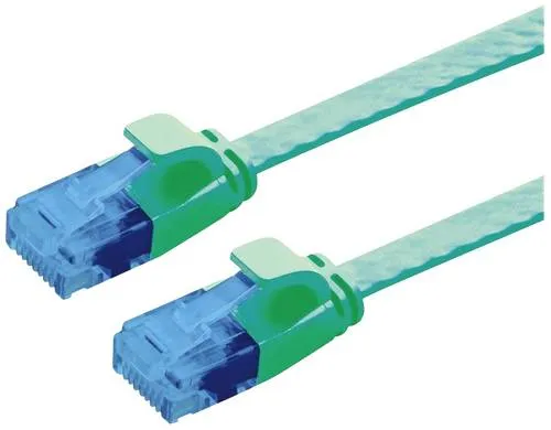 Value 21.99.2042 RJ45 Patchkabel CAT 6a U/UTP 2.00m Grün 1St.