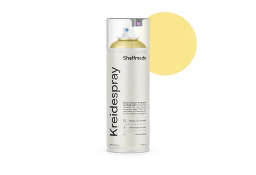 shelfmade Sprühflasche Shelfmade Kreidespray - Kreidefarbe Spray Chalk Kreidesprühfarbe