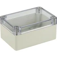 Blanko Modulgehäuse IP 65 Transparenter Deckel 100 x 68 x 50 mm