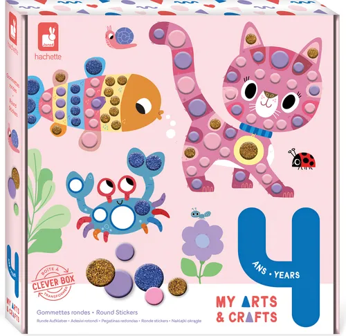 JANOD My arts&crafts: runde Aufkleber