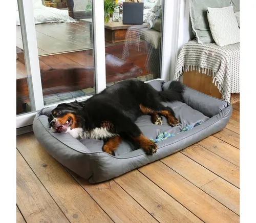 yourGEAR Tierbett your GEAR Belluno 90x140cm orthopädisches Hundebett Hundekorb waschbar