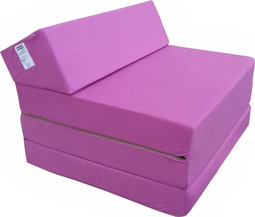 Natalia Spzoo Schlafsessel Klappmatratze 200x70x10cm - Matratzen – Bequeme Faltmatratze mit abnehmbarem Bezug, ideal für Übernachtungen und als vielseitige Sitzgelegenheit.