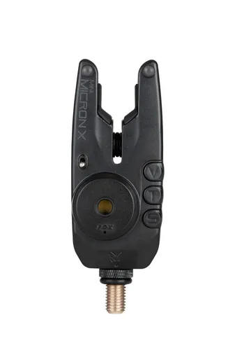 Fox 4+1 Mini Micron X Bissanzeiger Set - Bissanzeiger Set für Karpfenangeln mit klarem Klang und hoher Empfangsstärke, inklusive 1 Receiver und 4 Bissanzeigern in einem regenabweisenden Hardcase.