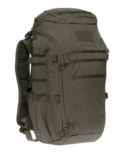Eberlestock Switchblade Pack Military Green - Vielseitiger Tagesrucksack mit 28 Litern Volumen, optimaler Organisation und unauffälligem Design. Ideal für den professionellen Einsatz und schnelle Zugriffe auf Equipment dank durchdachter Fächer und innovativem Magnetverschluss.