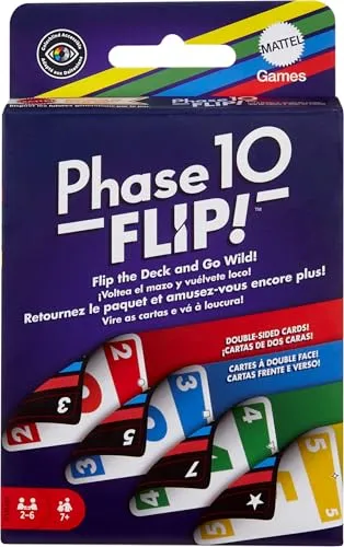 Mattel Games Phase 10 Flip Kartenspiel