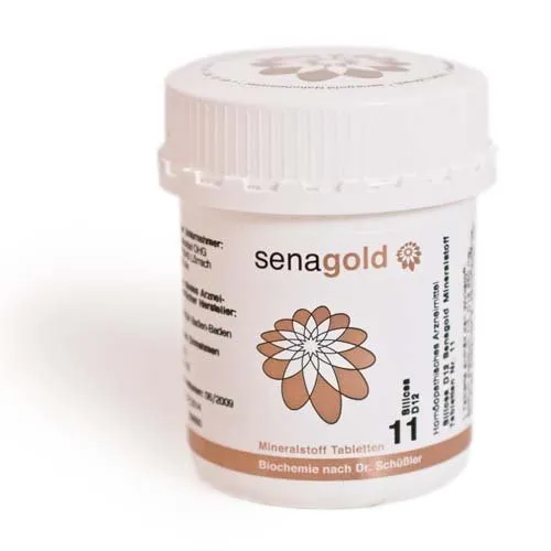 Schüßler Salz Nr.11 - Silicea D12 - 400 Tabletten, glutenfrei