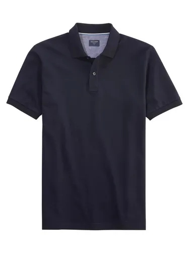 OLYMP Poloshirt Casual blau M (48/50) - Herren-Shirt aus 100% Baumwolle im maritimen Look, ideal für lässige Anlässe und bequem zu pflegen.