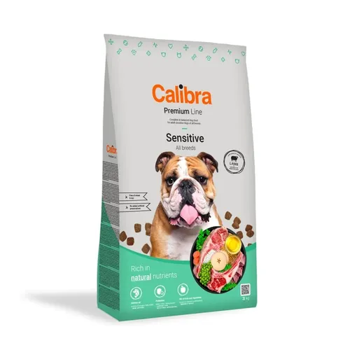 CALIBRA Dog Premium Line Sensitive Lamb - trockenfutter für Hunde 8594062088974