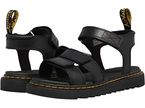 Dr. Martens Sandalen KLAIRE J in Schwarz, Größe 33 - Wanderschuhe für Mädchen, bequem und stylisch mit robustem Design für Abenteuer im Freien.