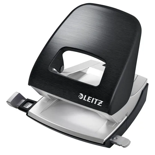 LEITZ 5006 Bürolocher NeXXt Style bis 30 Blatt DIN A4 Locher - satin schwarz