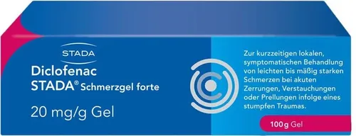DICLOFENAC STADA Schmerzgel forte 20 mg/g 100 g