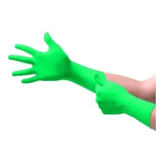 Ansell Handschuh TouchNTuff 92-605, Größe 9,5-10 - 100 Stück - Einweghandschuhe mit hoher Chemikalienbeständigkeit, ideal für den professionellen Einsatz in Laboren und der Industrie.