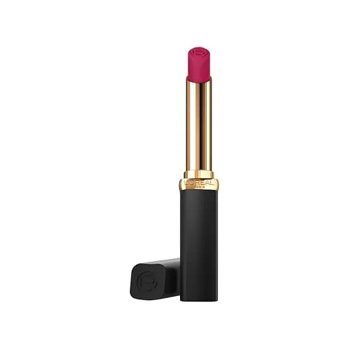 L'Oréal Paris Lippenstift für ein pudrig mattes Finish und 16 Stunden Halt, Color Riche Intense Volume Matte Nude, Farbe: 1980 Lambre, 1.8 g