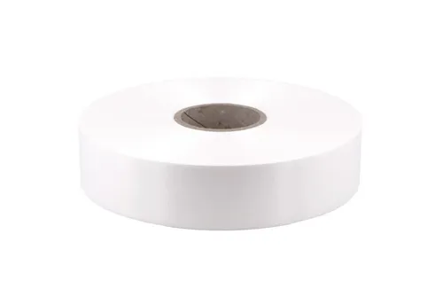 Star Geschenkband, Geschenkband Ringelband 31mm x 100m Rolle Weiß