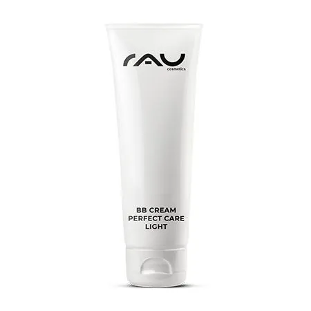 RAU Cosmetics BB Cream LIGHT LSF12 75ml - BB-CC-DD Cremes mit Lichtschutzfaktor 12, ideal für helle Hauttypen. Pflegt und schützt dank Vitaminen und ohne Tierversuche. Perfekte Deckkraft für einen natürlichen Teint!