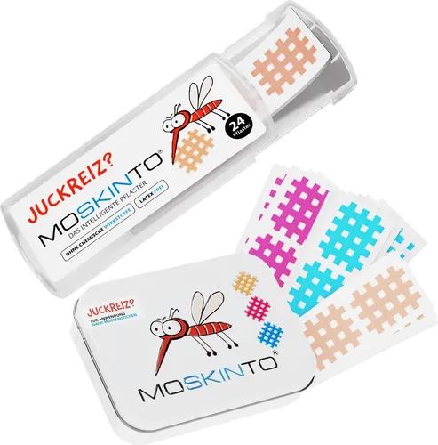 Moskinto Kombipack | 1 x Moskinto Family Box + 1 x Moskinto Schiebebox (66 Pflaster)