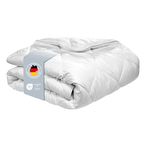 XDREAM Pure Winterbettdecke | Extra warme und allergikerfreundliche Decke - Bettdecken, ideal für den Winter mit bauschiger Mikrofaserfüllung, sorgt für angenehme Wärme und ist pflegeleicht bis 60 Grad.