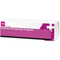 Diclofenac Abz Schmerzgel 10 mg/G - 150 g - Schmerzlindern mit Diclofenac: Das Gel bietet gezielte Unterstützung bei akuten Zerrungen, Verstauchungen und Prellungen. Ideal für die lokale Anwendung bei Schmerzen in Gelenken und Muskeln.