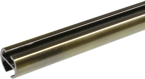 Innenlaufprofil LIEDECO Gr. 1, gold (messingfarben, antik), L:120cm Ø:1,6cm - Gestalten Sie Ihre Fensterdekoration individuell mit dem eleganten Innenlaufprofil von LIEDECO. Aus hochwertigem Aluminium, Ø 16 mm, ideal für stilvolle Gardinenlösungen.