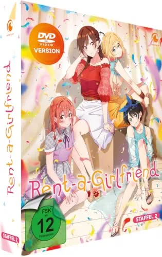 Rent-a-Girlfriend - Staffel 2 - Vol.1 - [DVD] mit Sammelschuber - Anime-Serie auf DVD, inklusive exklusivem Sammelschuber für Fans, freigegeben ab 12 Jahren.