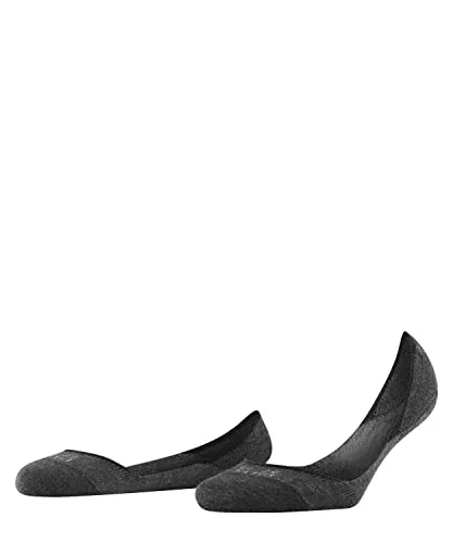 FALKE Damen Füßlinge Invisible Step Medium Cut W In Baumwolle unsichtbar einfarbig 1 Paar, Schwarz Black 3000, 39-40
