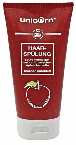 150ml unicorn BIO saure Haarspülung Frischer Apfelduft, vegan, Spa Vivent