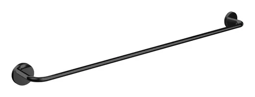 emco round Badetuchhalter 800 mm in Schwarz in schwarz von Emco