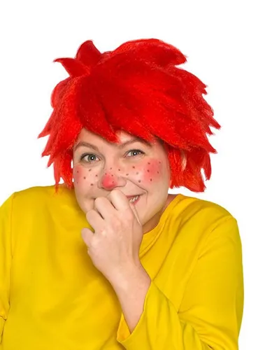 Maskworld Kostüm-Perücke Pumuckl Perücke in rot von MASKWORLD