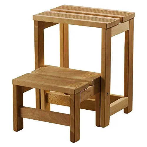 Aranaz Treppe | Multifunktionaler Hocker mit 2 Stufen