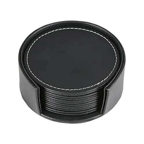 Glasuntersetzer & Bierdeckel Schwarz von LiLan