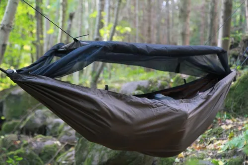 DD Hammocks DD Travel bivi coyote braun - Outdoor Hängematte / 1 Person  270 ...