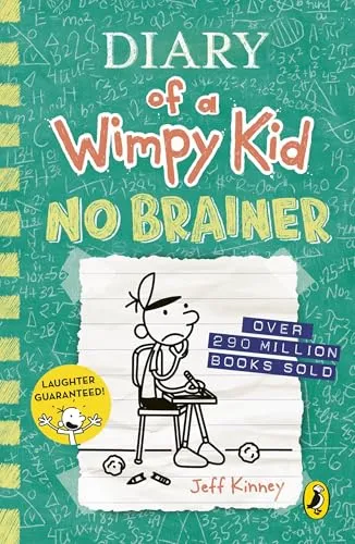 Diary of a Wimpy Kid: No Brainer (Book 18): THE HILARIOUS NUMBER ONE BESTSELLER (Diary of a Wimpy Kid, 18)