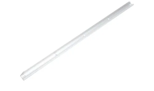 Gimeg Tischplatten-Schienenwand mit Lippe, 66cm, Aluminium