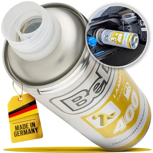 BeDi Lambda Tank Diesel 400ml Mehrbereichsreiniger für Einspritzsysteme, Hochdruckpumpen, verkokte Einspritzdüsen und Brennräume, Kraftstoffsystemreiniger mit Schmiermitteln, gegen Dieselpest
