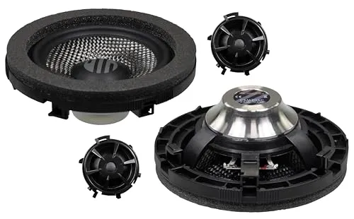 Musway CSM206C - 10cm 2-Wege Lautsprecher für Mercedes Benz C-Klasse - Auto Koaxial-Lautsprecher, speziell für Mercedes Benz C-Klasse (W206) konzipiert, mit leistungsstarken Mitteltönern und Neodym-Hochtönern für klaren Sound und einfache Plug+Play Installation.