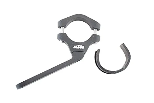 KTM Universal Adapter für Flaschenhalter am Fahrrad Lenker Rahmen ohne Bohrung Aluminium Schwarz